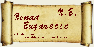 Nenad Buzaretić vizit kartica